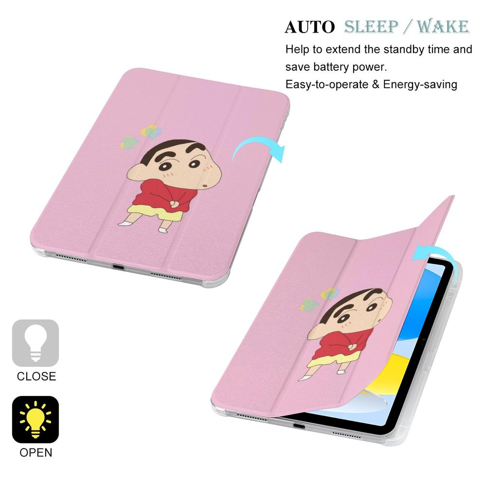 Amazon.co.jp: クレヨンしんちゃん ipad ケース iPad 10 ケース